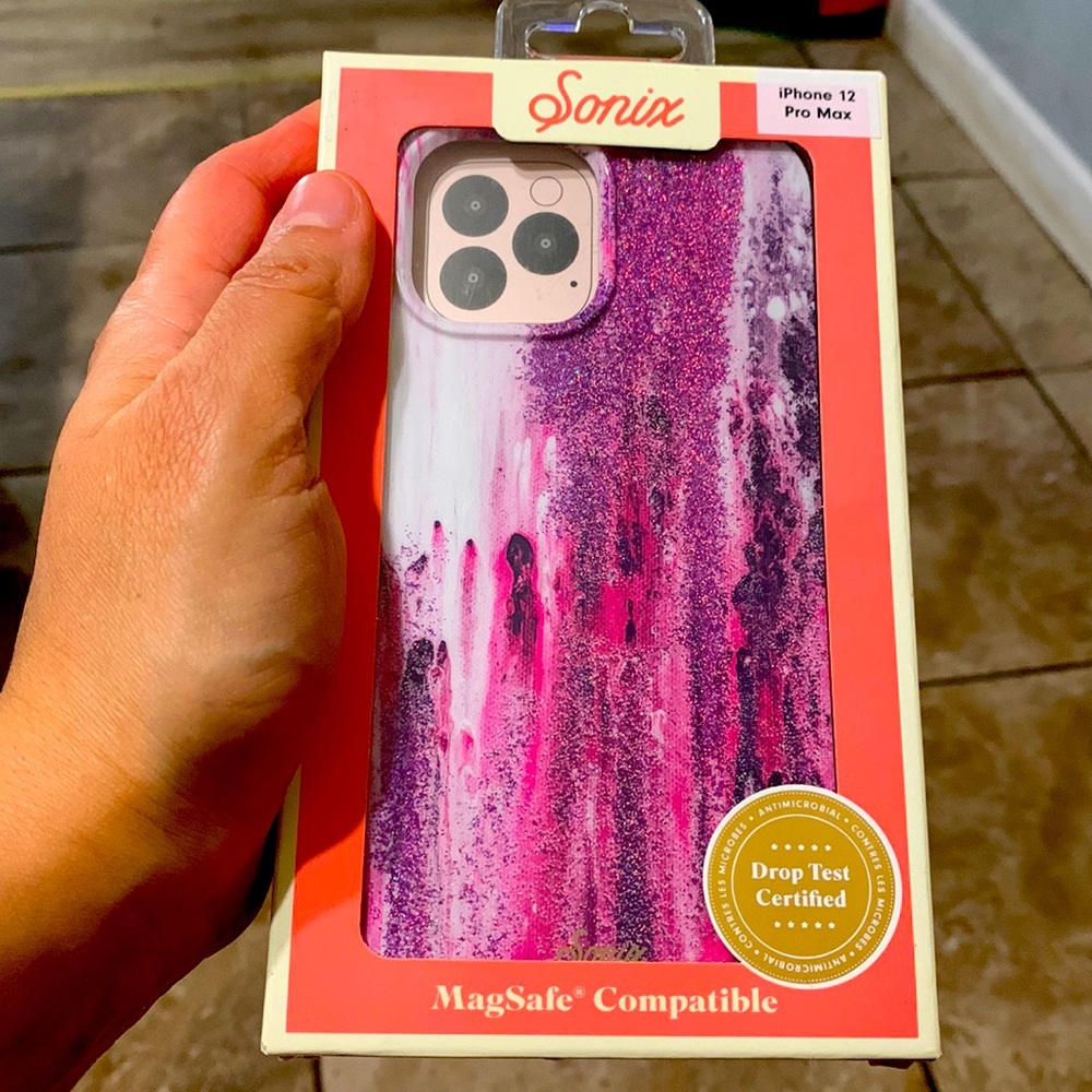 Sonix Magsafe Apple iPhone 12 Pro Max Case - Purple Rain